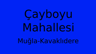 Çayboyu Mahallesi Thumbnail