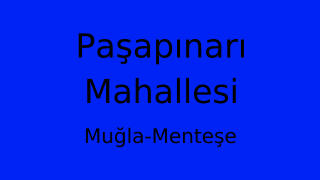 Paşapınarı Mahallesi Thumbnail