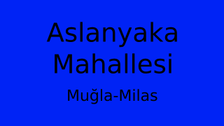 Aslanyaka Mahallesi Thumbnail
