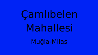 Çamlıbelen Mahallesi Thumbnail