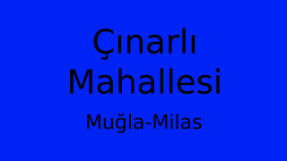 Çınarlı Mahallesi Thumbnail