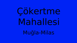 Çökertme Mahallesi Thumbnail