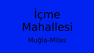 İçme Mahallesi Thumbnail