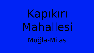 Kapıkırı Mahallesi Thumbnail