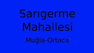 Sarıgerme Mahallesi Thumbnail