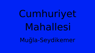 Cumhuriyet Mahallesi Thumbnail