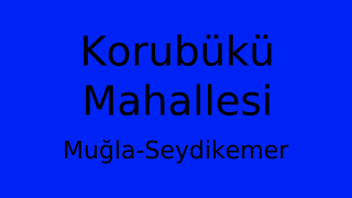 Korubükü Mahallesi Thumbnail