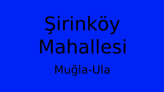 Şirinköy Mahallesi Thumbnail