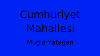 Cumhuriyet Mahallesi Thumbnail
