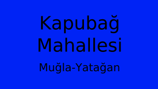 Kapubağ Mahallesi Thumbnail