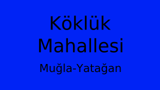 Köklük Mahallesi Thumbnail