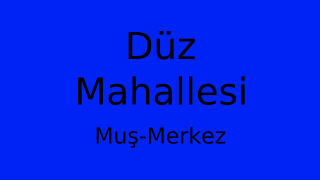 Düz Mahallesi Thumbnail