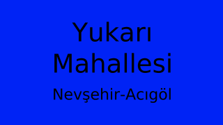 Yukarı Mahallesi Thumbnail