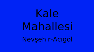 Kale Mahallesi Thumbnail