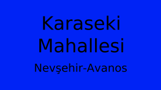 Karaseki Mahallesi Thumbnail