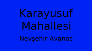 Karayusuf Mahallesi Thumbnail