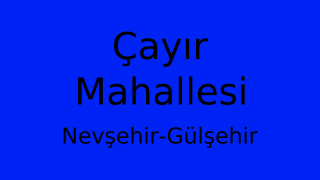 Çayır Mahallesi Thumbnail