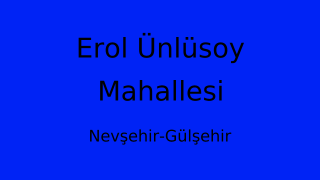 Erol Ünlüsoy Mahallesi Thumbnail