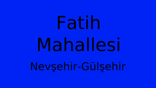 Fatih Mahallesi Thumbnail