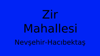 Zir Mahallesi Thumbnail