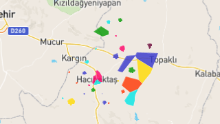 Nevşehir Hacıbektaş'ın Mahalleleri, Nüfus Bilgileri, Haritalar ve İstatistikler Thumbnail