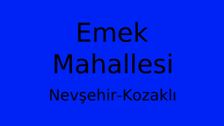 Emek Mahallesi Thumbnail