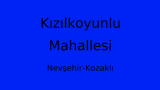 Kızılkoyunlu Mahallesi Thumbnail