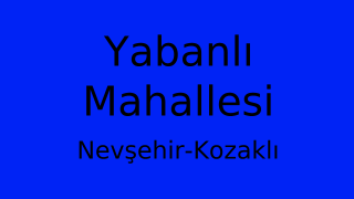 Yabanlı Mahallesi Thumbnail