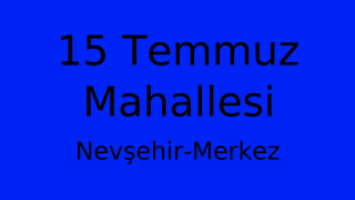 15 Temmuz Mahallesi Thumbnail