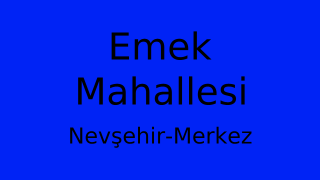 Emek Mahallesi Thumbnail