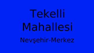 Tekelli Mahallesi Thumbnail