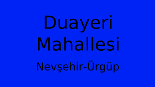 Duayeri Mahallesi Thumbnail