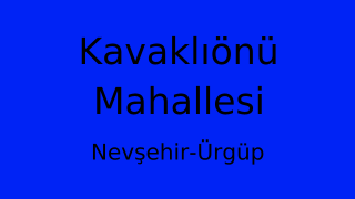 Kavaklıönü Mahallesi Thumbnail
