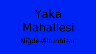 Yaka Mahallesi Thumbnail