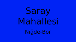 Saray Mahallesi Thumbnail