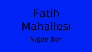 Fatih Mahallesi Thumbnail