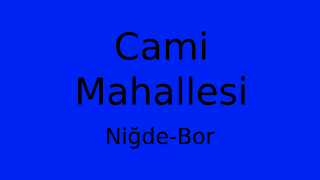 Cami Mahallesi Thumbnail