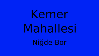 Kemer Mahallesi Thumbnail