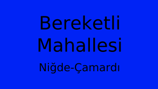 Bereketli Mahallesi Thumbnail