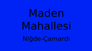 Maden Mahallesi Thumbnail