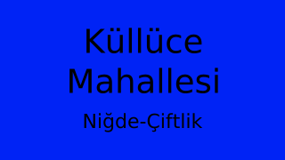Küllüce Mahallesi Thumbnail