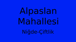 Alpaslan Mahallesi Thumbnail