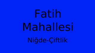Fatih Mahallesi Thumbnail