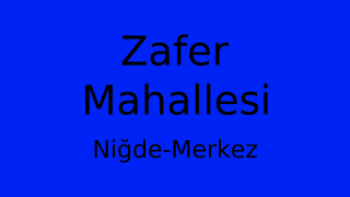 Zafer Mahallesi Thumbnail