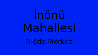 İnönü Mahallesi Thumbnail