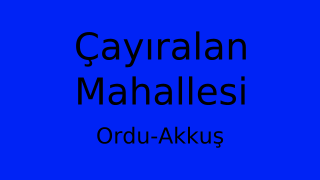 Çayıralan Mahallesi Thumbnail
