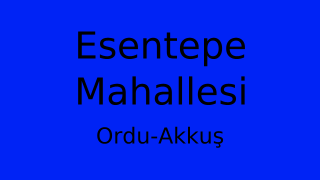 Esentepe Mahallesi Thumbnail