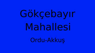 Gökçebayır Mahallesi Thumbnail