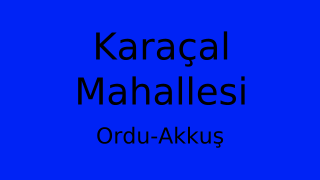 Karaçal Mahallesi Thumbnail