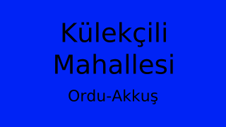 Külekçili Mahallesi Thumbnail